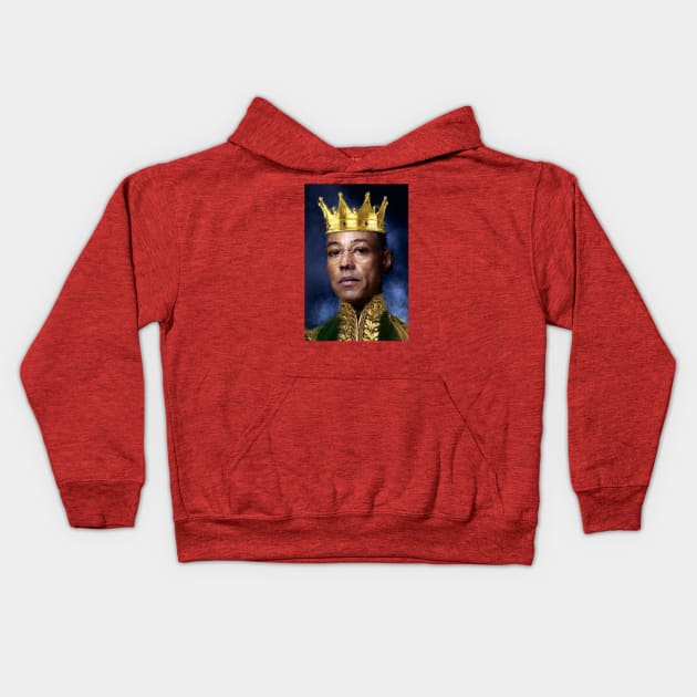 King Gus Fring Kids Hoodie by Vanilla Susu